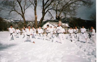 2005 Foto - Práctica en la Nieve
